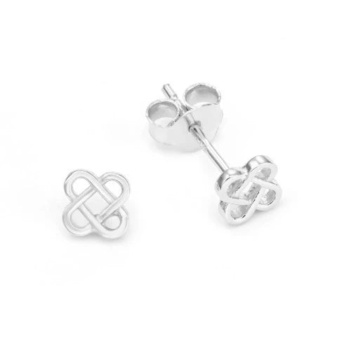 Ohrstecker Keltischer Knoten 925 Sterlingsilber –