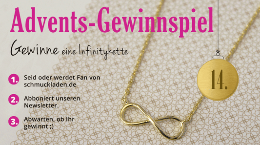 Adventskalender: Gewinnt eine wunderschöne Infinity-Kette!