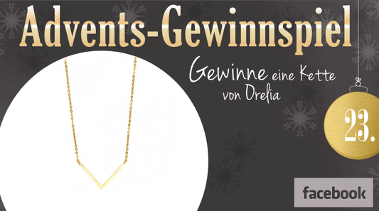 schmuckladen.de-Adventskalender: Gewinnt eine stylishe Kette mit Anhänger!