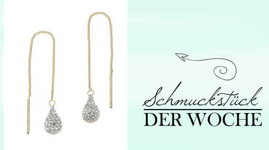 Schmuckstück der Woche: Ohrhänger „Crystelle“ mit Swarovski