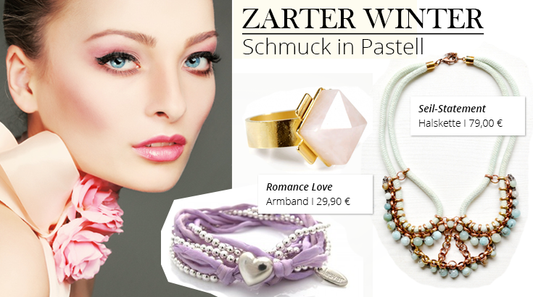 Winter-Trend: Schmuck in Pastell