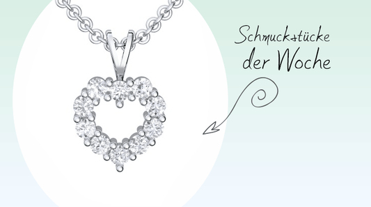 Schmuckstück der Woche: Herzkette „Romance“