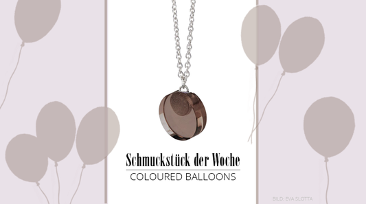 Schmuckstück der Woche: Halskette „Coloured Balloons“ mit Rauchquarz