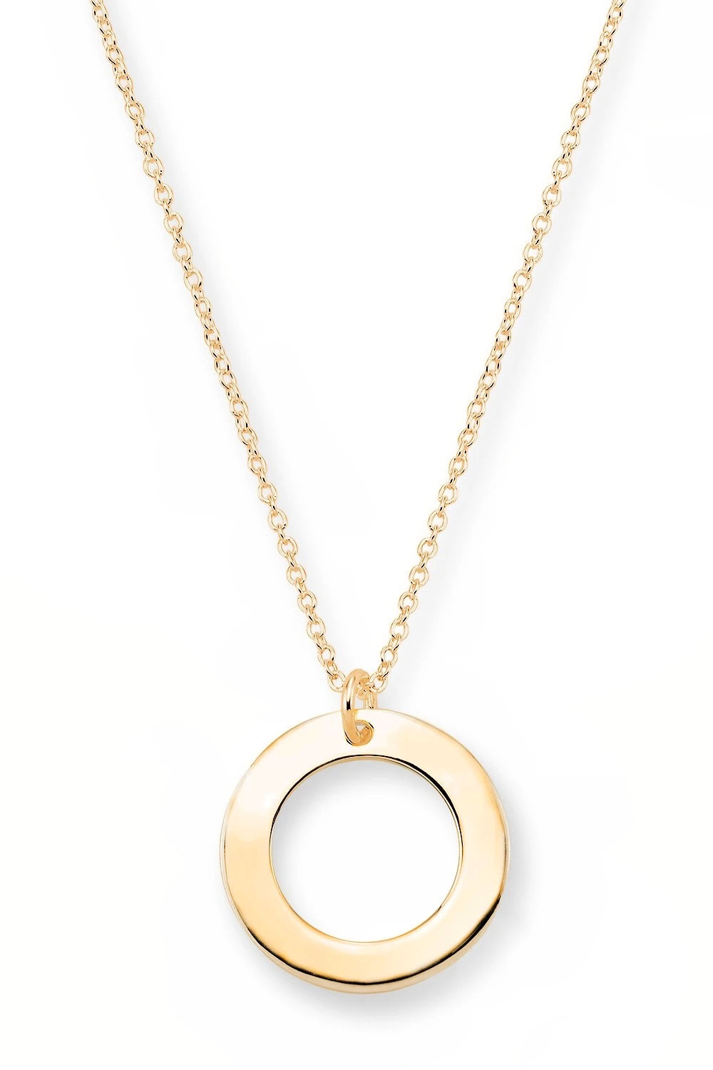 Gravierbare Ringkette - 925 Sterlingsilber