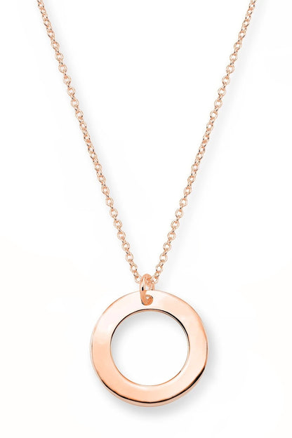 Gravierbare Ringkette - 925 Sterlingsilber