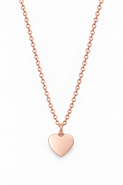 Herzkette mit Gravur - Tiny Heart