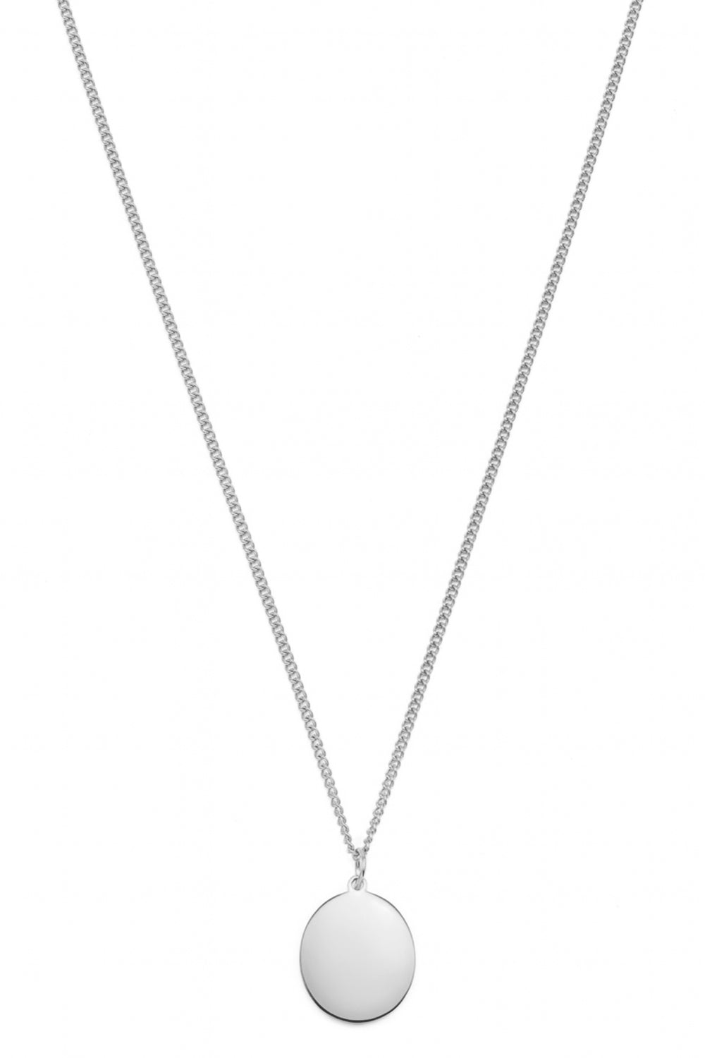 Gravurkette - Oval Message