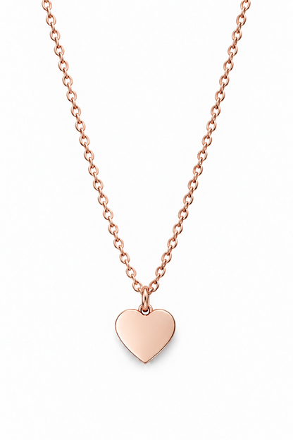 Herzkette mit Gravur - Tiny Heart