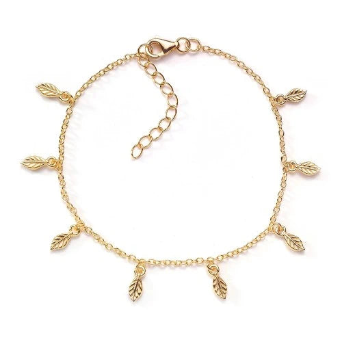 Armband mit Blättern by Anahita Rehbein