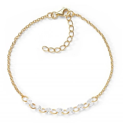 Armband mit Zirkonia by Natalie Soetz - 925 Sterlingsilber