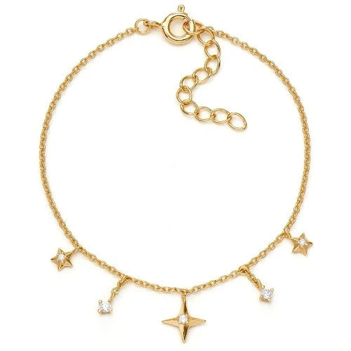 Armband Andromeda mit Zirkonia - 925 Sterlingsilber