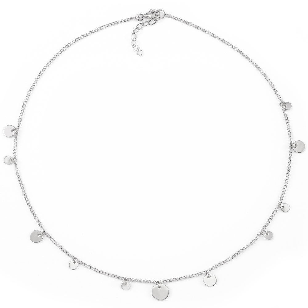 Kette Boho mit Gravur - 925 Sterlingsilber