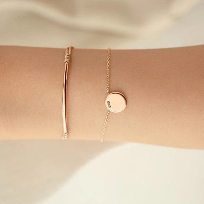 Schwestern-Armband "Love you sis" | 925 Sterlingsilber