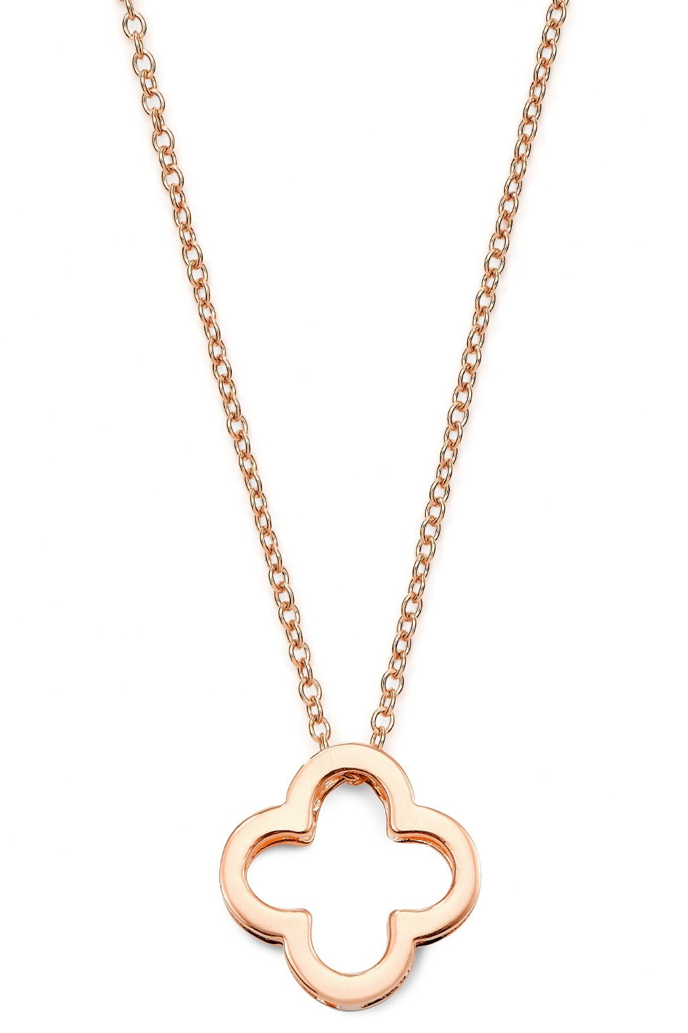 Halskette mit Kleeblatt Clover of Luck - 925 Sterlingsilber