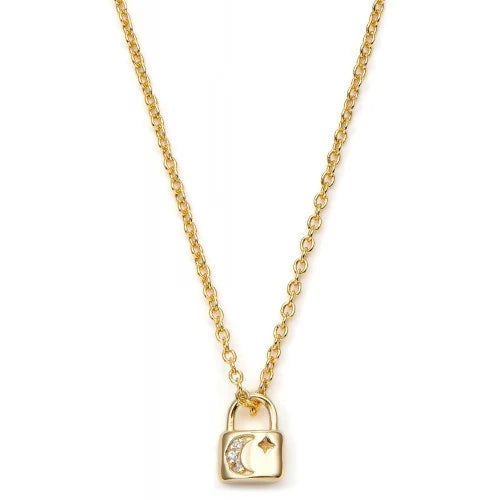 Choker Schloss mit Mond & Stern - 925 Sterlingsilber