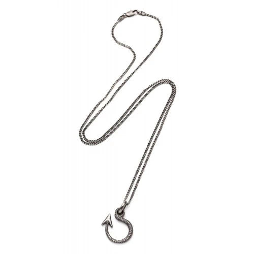 Herren-Halskette "Round Hook"