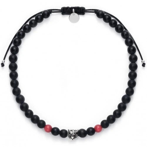 Männer-Armband mit Achat Tiger