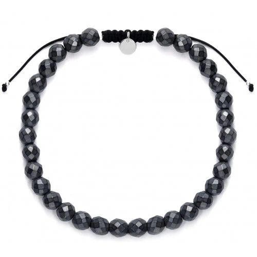 Männer-Armband mit Hämatit "Strength"