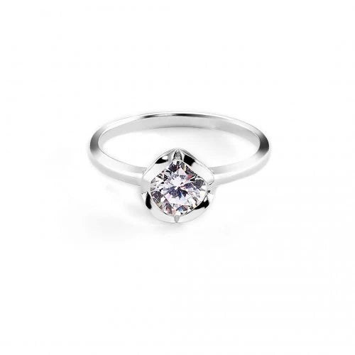 Ring "Diamond Heart" - 925 Sterlingsilber