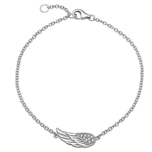 Engelsflügel-Armband 925er Sterlingsilber