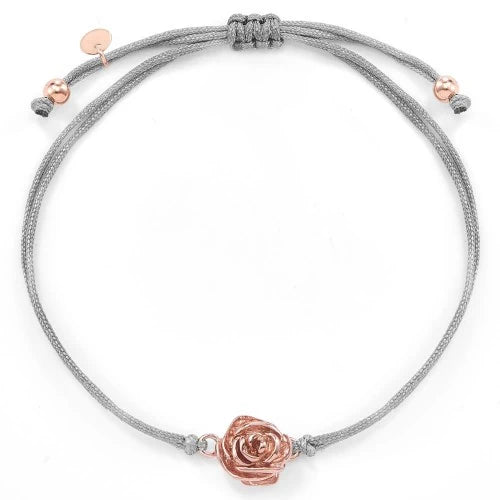 Stoffarmband Desert Rose - 925 Sterlingsilber