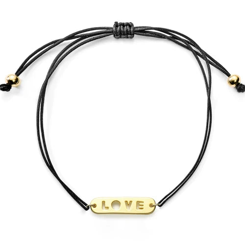 Love-Armband aus Stoff