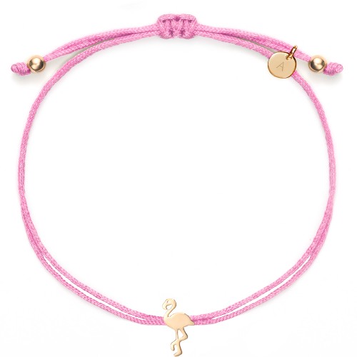 Flamingo-Armband Rosie - 925 Sterlingsilber