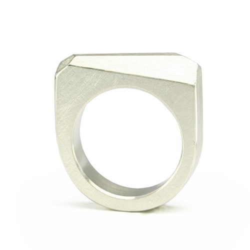 Ring CRYSTAL_silver_L