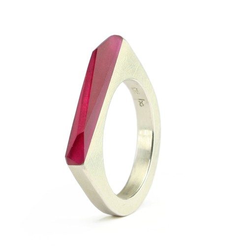 Ring CRYSTAL_ruby_S