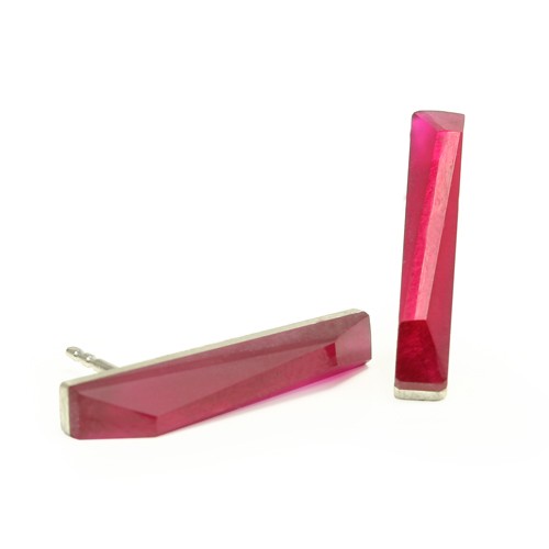 Ohrstecker CRYSTAL_ruby