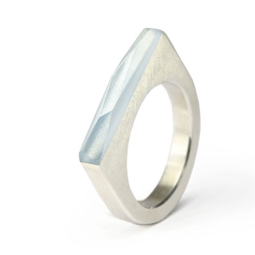Ring CRYSTAL_blue_S