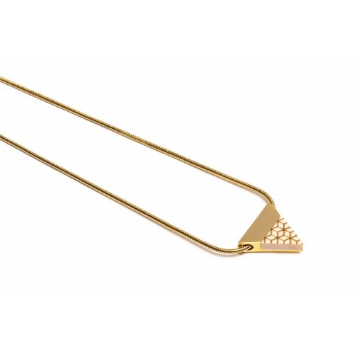 BeWooden Fashion Halskette mit Triangle Anhänger "Virie"