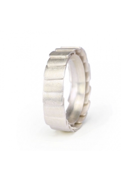 Ring ARMADILLO - Silver, 5,5mm