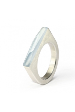 Ring CRYSTAL_blue_S
