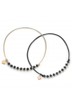 Muttertagsgeschenk-Set - Herz-Armbänder mit Perlen Glamour  - 925 Sterlingsilber