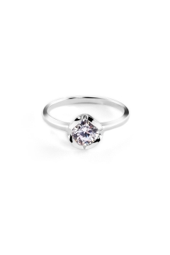 Ring "Diamond Heart" - 925 Sterlingsilber