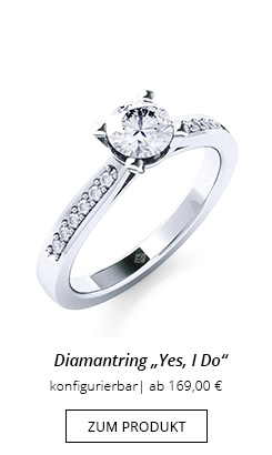 Diamant Ring Silber